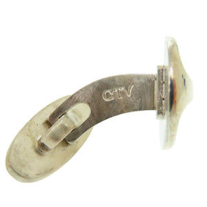 美品 ジョージジェンセン SV925 CTV ラウンド カフスボタン カフリンクス シルバー925 シルバー 1000【中古】Georg Jensen