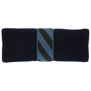 美品 エルメス ジメトゥジャンピング ハイケース 456116 クラッチバッグ キャンバス/コットン ネイビー 紺 1032【中古】HERMES