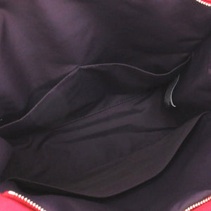 美品 エルメス ジメトゥジャンピング ハイケース 456116 クラッチバッグ キャンバス/コットン ネイビー 紺 1032【中古】HERMES