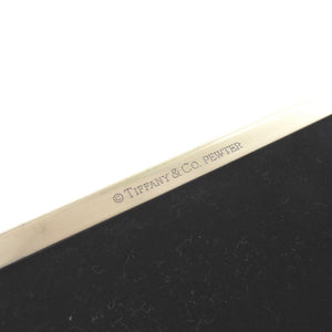 ティファニー PEWTER フォトフレーム 写真立て ステンレススチール シルバー 1048【中古】TIFFANY&Co.