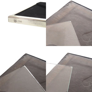 ティファニー PEWTER フォトフレーム 写真立て ステンレススチール シルバー 1048【中古】TIFFANY&Co.