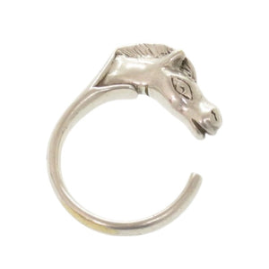 エルメス ヴィンテージ シュバルホース 22008249RS シルバー925 サイズ14号 シルバー リング 指輪 1056【中古】HERMES