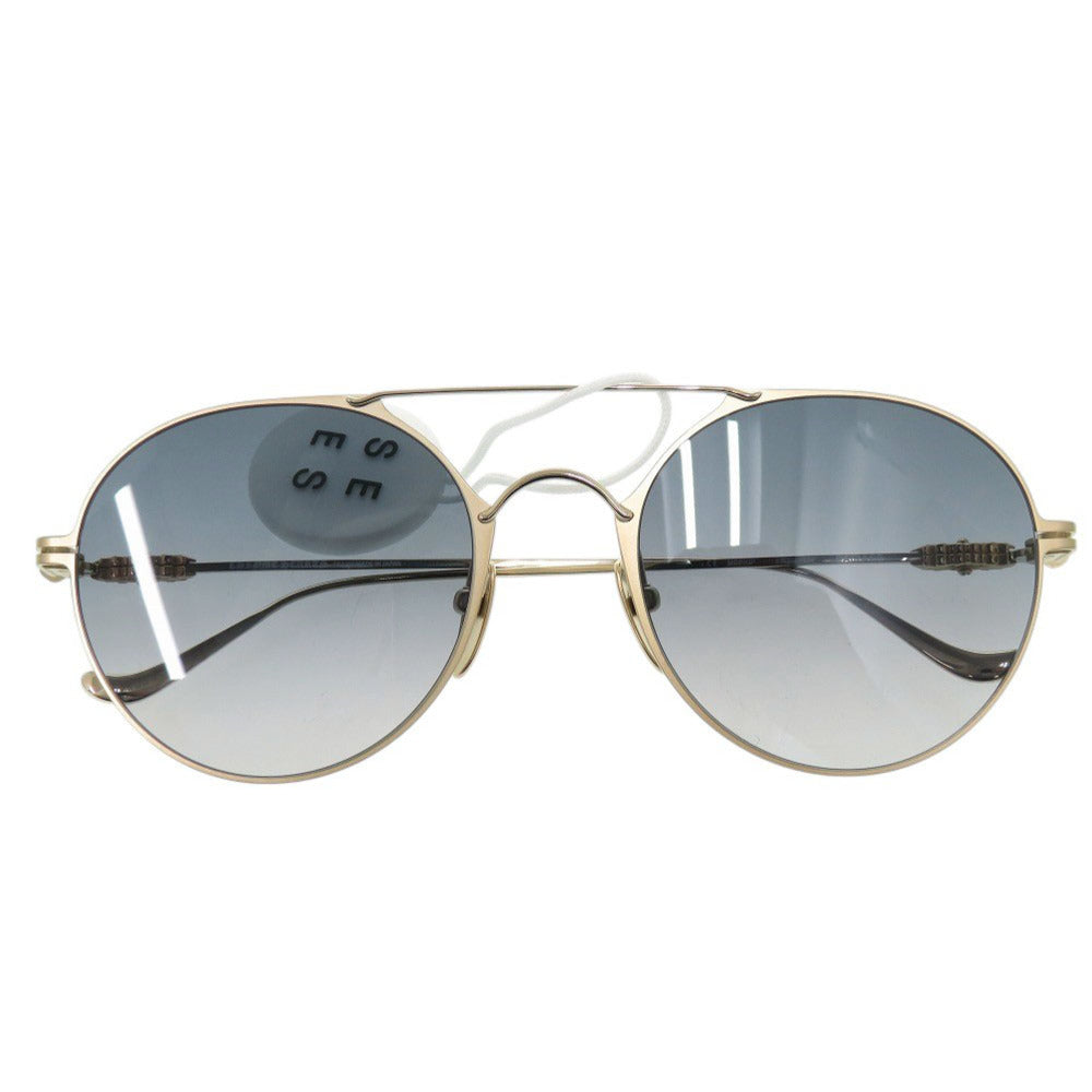 新品同様 クロムハーツ PAIRASS フローラルクロス グラデーションレンズ チタン GP ゴールド サングラス 1087【中古】CHROME HEARTS メンズ