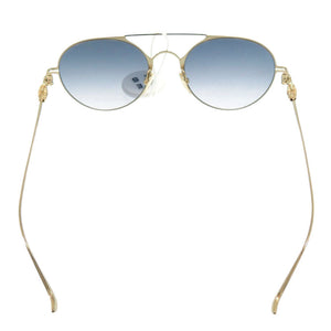 新品同様 クロムハーツ PAIRASS フローラルクロス グラデーションレンズ チタン GP ゴールド サングラス 1087【中古】CHROME HEARTS メンズ