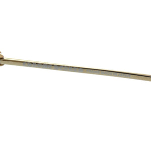 新品同様 クロムハーツ PAIRASS フローラルクロス グラデーションレンズ チタン GP ゴールド サングラス 1087【中古】CHROME HEARTS メンズ