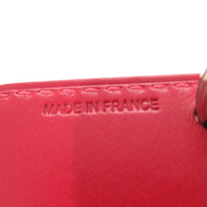 新品同様 エルメス ダイス ヴォータデラクト レッド キーリング 1094【中古】HERMES