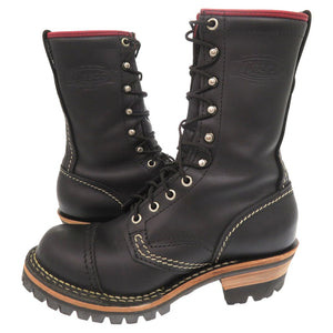 新品同様 ウエスコ カスタム ジョブマスター 23cm ブーツ レザー ブラック 1103【中古】WESCO