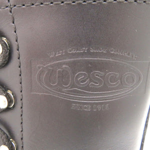 新品同様 ウエスコ カスタム ジョブマスター 23cm ブーツ レザー ブラック 1103【中古】WESCO