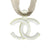 美品 シャネル ココマーク ネックレス プラスチック クリアイエロー 1117【中古】CHANEL