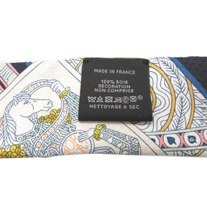 新品同様 エルメス ツイリー DAME DE COEUR ビジュー ストーン ハートのクイーン トランプ シルク スカーフ 1123【中古】HERMES