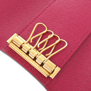 新品同様 ルイ ヴィトン ミュルティクレ4 モノグラム フューシャ M60705 4連 キーケース LV 1194 【中古】 LOUIS VUITTON