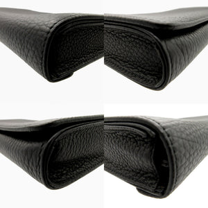 新品同様 ダンヒル オーガナイザー トラベルコンパニオン パスケース レザー ブラック 黒 1196【中古】Dunhill