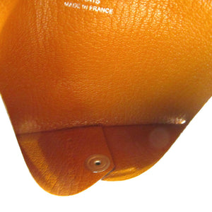 エルメス カルヴィ シェーブル ブラウン Y刻印(2020年製) カードケース 1216 【中古】 HERMES