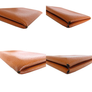 エルメス カルヴィ シェーブル ブラウン Y刻印(2020年製) カードケース 1216 【中古】 HERMES