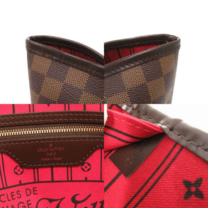 美品 ルイ ヴィトン ネヴァーフルMM ダミエ スリーズ N51105 トートバッグ LV 1285 LOUIS VUITTON