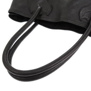クロムハーツ 3セメタリークロスパッチ レザー ブラック トートバッグ 1289 【中古】 CHROME HEARTS メンズ