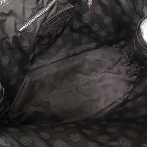 クロムハーツ 3セメタリークロスパッチ レザー ブラック トートバッグ 1289 【中古】 CHROME HEARTS メンズ