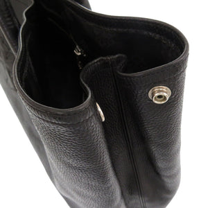 クロムハーツ 3セメタリークロスパッチ レザー ブラック トートバッグ 1289 【中古】 CHROME HEARTS メンズ