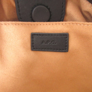 美品 アーペーセー 二ノン ブラック 黒 ショルダーバッグ 1293【中古】A.P.C.