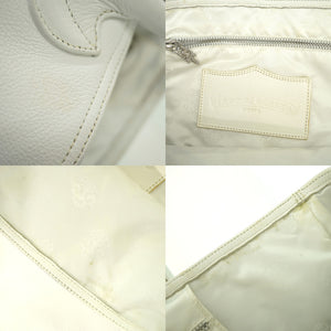 クロムハーツ FSトート トートバッグ レザー ホワイト 白 1376【中古】CHROME HEARTS