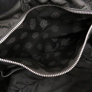 美品 クロムハーツ レディ リン ラージクロス レザー ブラック LADY LYNN トートバッグ 黒 1377 【中古】 CHROME HEARTS メンズ