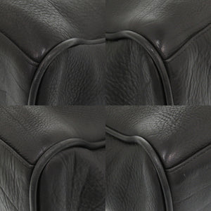 美品 クロムハーツ レディ リン ラージクロス レザー ブラック LADY LYNN トートバッグ 黒 1377 【中古】 CHROME HEARTS メンズ