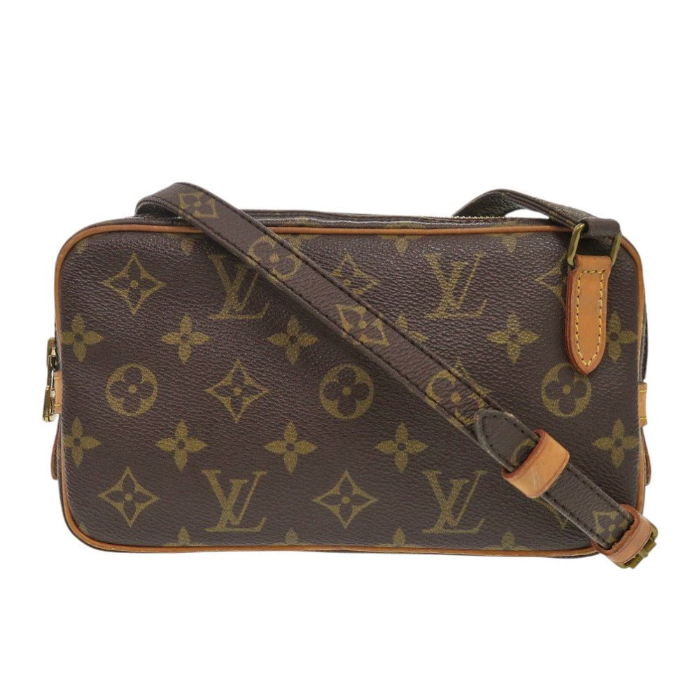 ルイ ヴィトン マルリーバンドリエール  モノグラム M51828 ショルダーバッグ ブラウン LV 1486【中古】LOUIS VUITTON