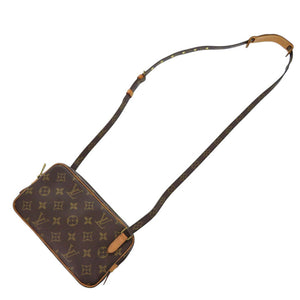 ルイ ヴィトン マルリーバンドリエール  モノグラム M51828 ショルダーバッグ ブラウン LV 1486【中古】LOUIS VUITTON