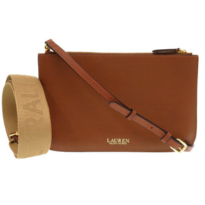 新品同様 ラルフローレン レザー ブラウン 茶色 ショルダーバッグ 1502【中古】RALPH LAUREN