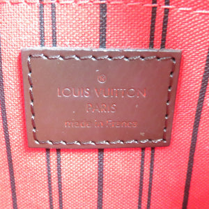 ルイヴィトン ダミエ ネヴァーフルポーチ PM用 ダミエキャンバス ゴールド金具 ブラウン ポーチ 1508【中古】LOUIS VUITTON