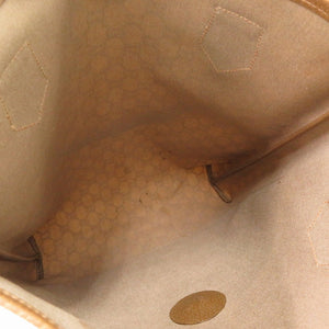 グッチプラス PVC キャンバス ベージュ トートバッグ 1592 【中古】 GUCCI PLUS メンズ