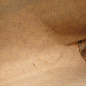 グッチプラス PVC キャンバス ベージュ トートバッグ 1592 【中古】 GUCCI PLUS メンズ