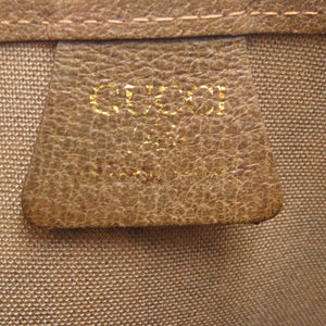 グッチプラス PVC キャンバス ベージュ トートバッグ 1592 【中古】 GUCCI PLUS メンズ