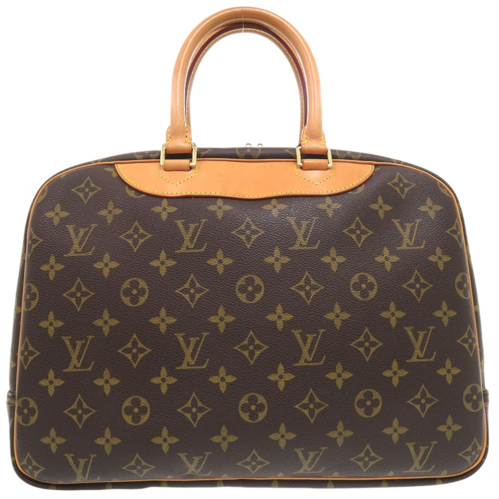 美品 ルイ ヴィトン ドーヴィル モノグラム Ｍ47270 ハンドバッグ LV 1594【中古】LOUIS VUITTON