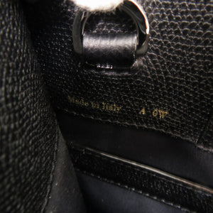 未使用 ヴァレクストラ ボクシィ スモールトート ブラック 黒 トートバッグ 1662【中古】Valextra