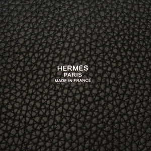新品同様 エルメス ピコタンロックPM トリヨンクレマンス ブラック シルバー金具 Y刻印(2020年製) ハンドバッグ 黒 1762 【中古】 HERMES