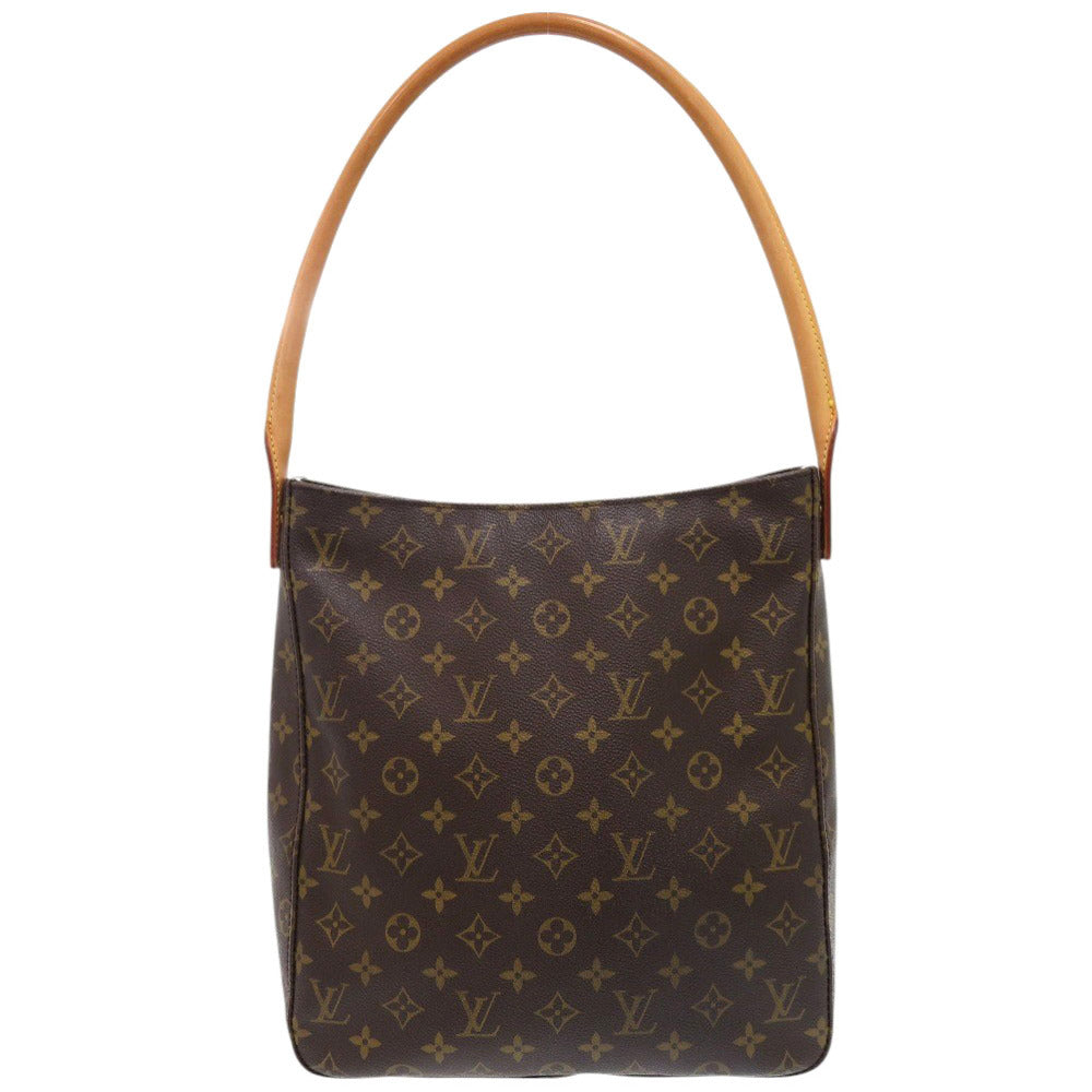 ルイ ヴィトン ルーピングGM モノグラム M51145 ブラウン ショルダーバッグ LV 1772【中古】LOUIS VUITTON