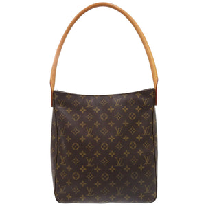 ルイ ヴィトン ルーピングGM モノグラム M51145 ブラウン ショルダーバッグ LV 1772【中古】LOUIS VUITTON