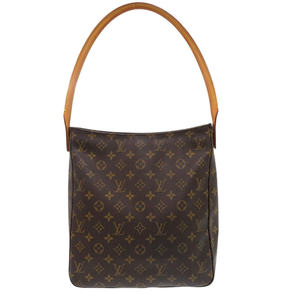ルイ ヴィトン ルーピングGM モノグラム M51145 ブラウン ショルダーバッグ LV 1772【中古】LOUIS VUITTON