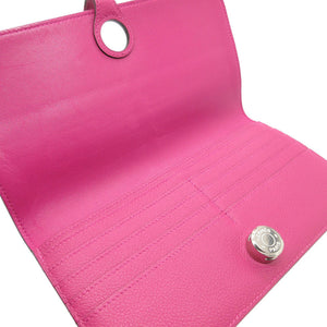 美品 エルメス ドゴン ロング A刻印(2017年製) エバーカラー ローズパープル 財布 1774【中古】HERMES