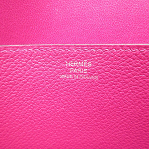 美品 エルメス ドゴン ロング A刻印(2017年製) エバーカラー ローズパープル 財布 1774【中古】HERMES