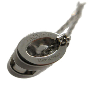 新品同様 エルメス ミニポップH ポップアッシュ シルバー マロングラッセ ネックレス アクセサリー 1811 【中古】 HERMES
