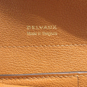 新品同様 デルボー ブリヨン AB0493AAUO レザー ブラウン 茶 3つ折り財布 財布 1829【中古】DELVAUX
