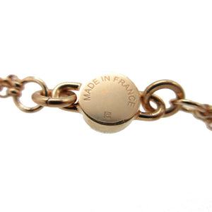 未使用品 エルメス シャルニエール PM ネックレス ヴォースイフト/レザー モーヴペール 1846【中古】HERMES