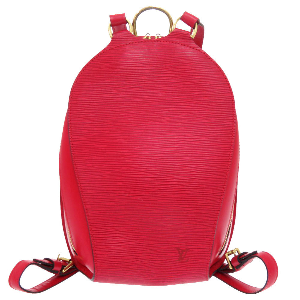 ベタ無し 美品 ルイ ヴィトン マビヨン エピ カスティリアンレッド M52237 リュックサック バッグ 赤 LV 1850 【中古】 LOUIS VUITTON