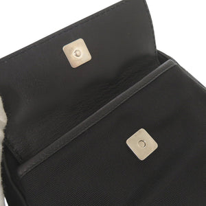 美品 グッチ グッチシマ ナイロン レザー 161823 ブラック ウエストバッグ ショルダーバッグ 黒 1852【中古】GUCCI