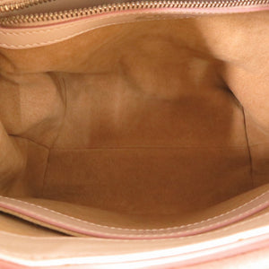 美品 トッズ ウェーブライン 3WAY ショルダーバッグ バックパック レザー ピンク 1853【中古】TOD’S