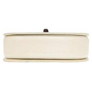 グッチ バンブー レザー ホワイト ゴールド金具 000 0188 2WAYハンドバッグ 白 1854 【中古】 GUCCI