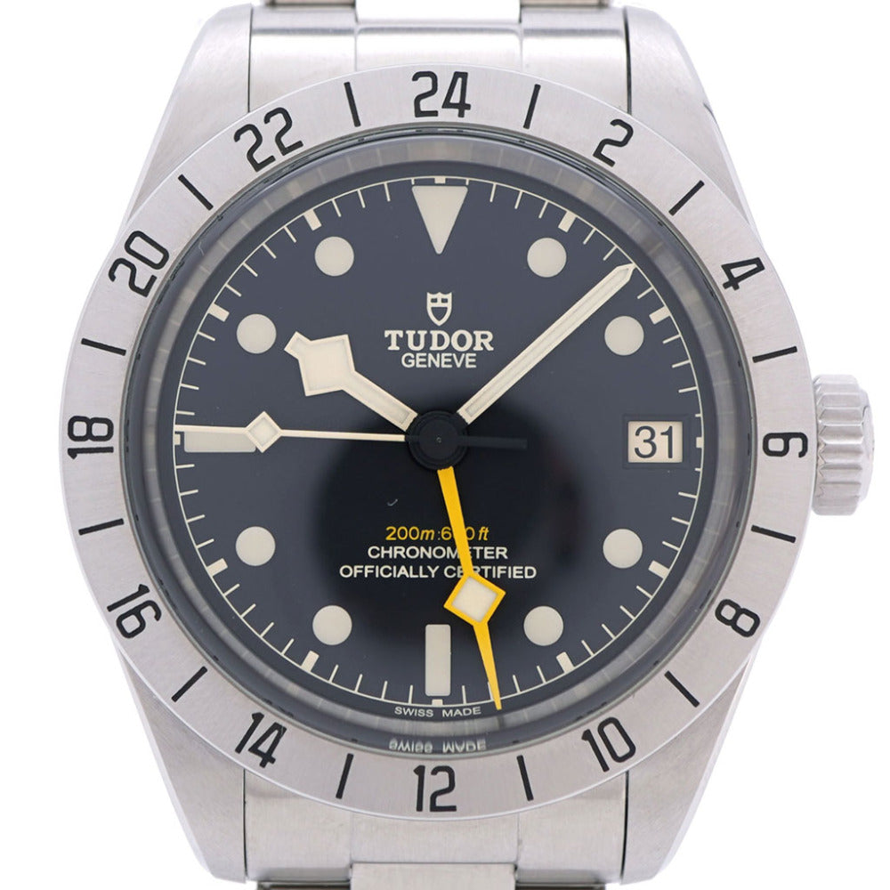 新品同様 チューダー ブラックベイ プロ 79470 自動巻き 腕時計 SS ブラック 黒 1882【中古】Tudor メンズ