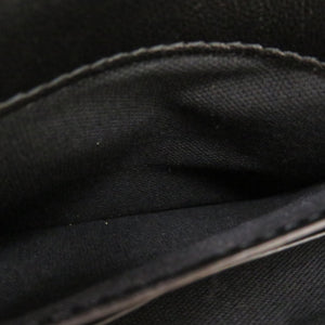 美品 ジミーチュウ チェーンウォレット ベロア ブラック 長財布 黒 2030【中古】JIMMY CHOO